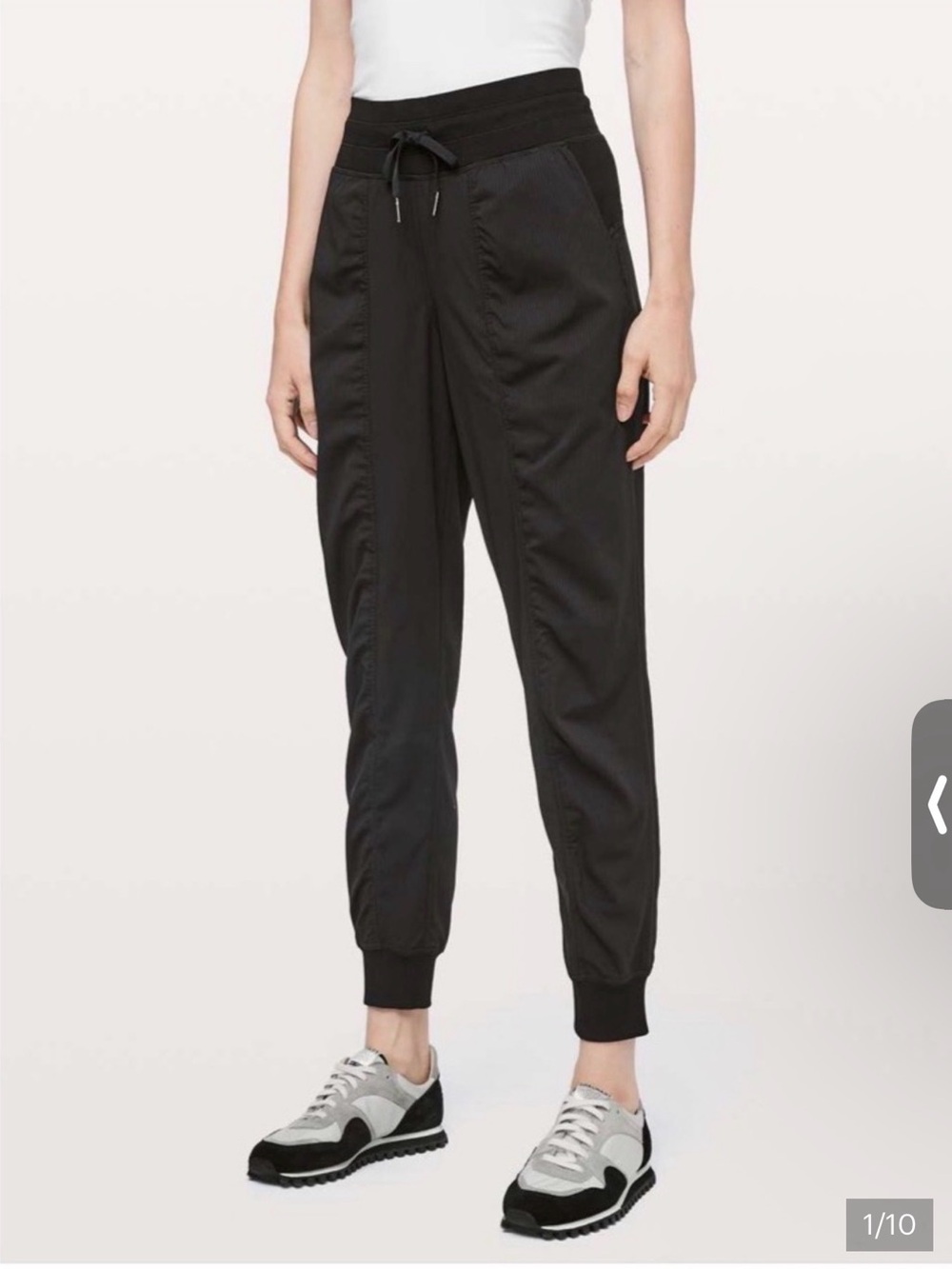 lululemon athletica Black Drawstring Joggers